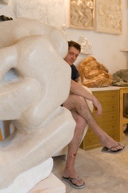 Pero Jaksic, Sculpteur sur pierre