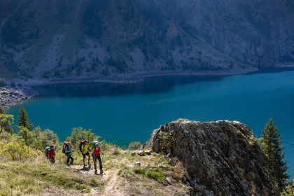 Randonnée pédestre sur le GR54