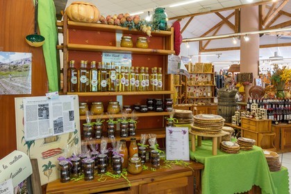 Jausiers, Maison des Produits de Pays, Carole Prost safranière