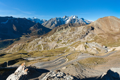 Col du Galibier, Col du Tour de France, altitude de 2 556 m.