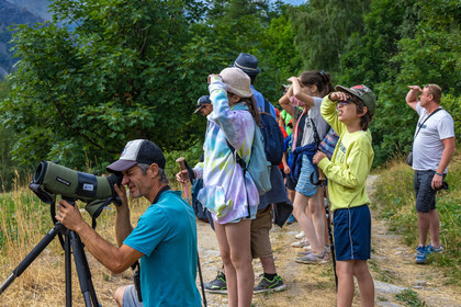 Fabrice Morin, accompagnateur en moyenne montagne