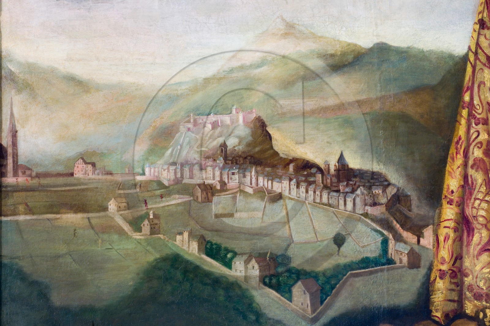 Briançon, cité Vauban,  Église paroissiale Notre-Dame-et-Saint-Nicolas (ancienne collégiale Notre-Dame)