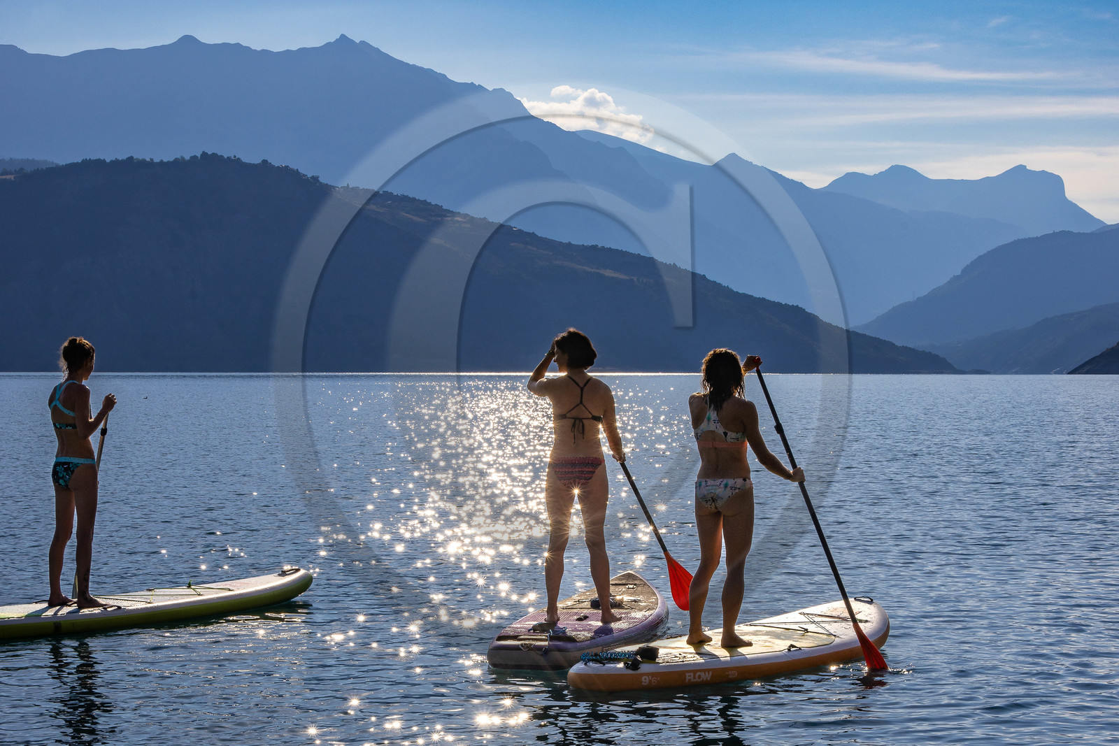 Yoga sur paddle, Serre-Ponçon Aloha