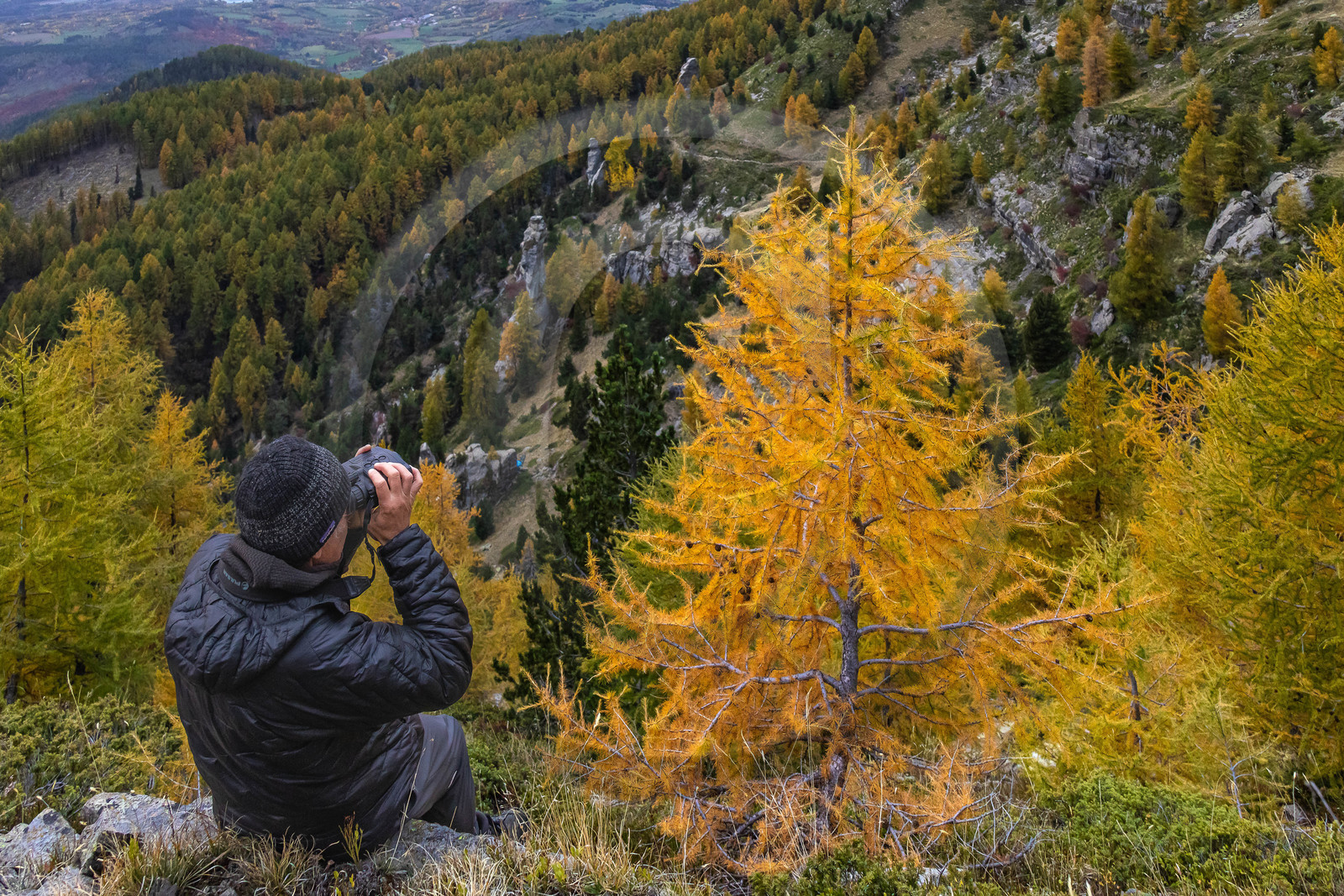 Marc Corail, garde-moniteur du Parc national des Ecrins