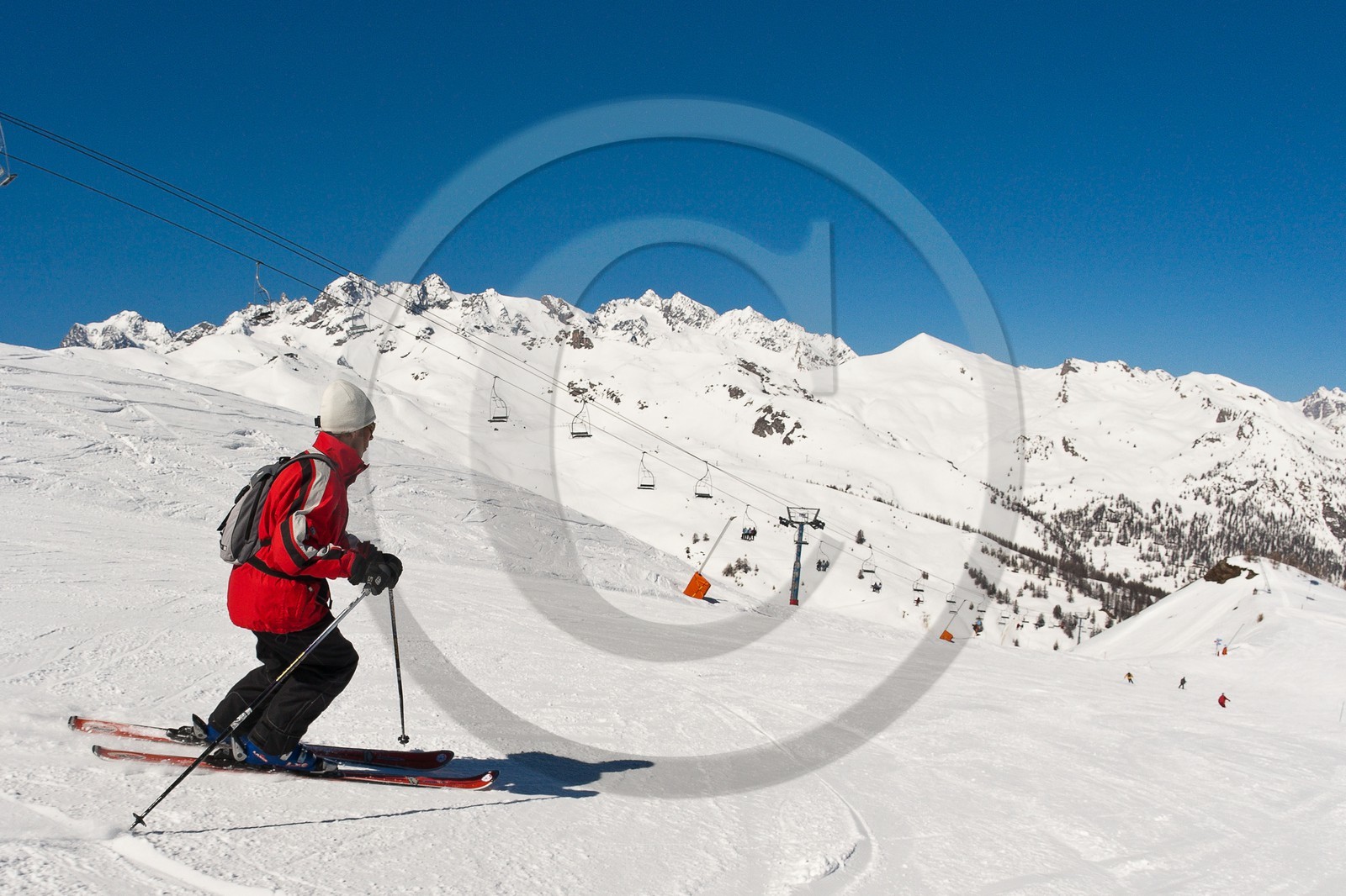Serre-Chevalier, ski de piste