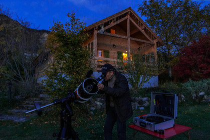 Chalet Carpe Diem, obsercation des étoiles