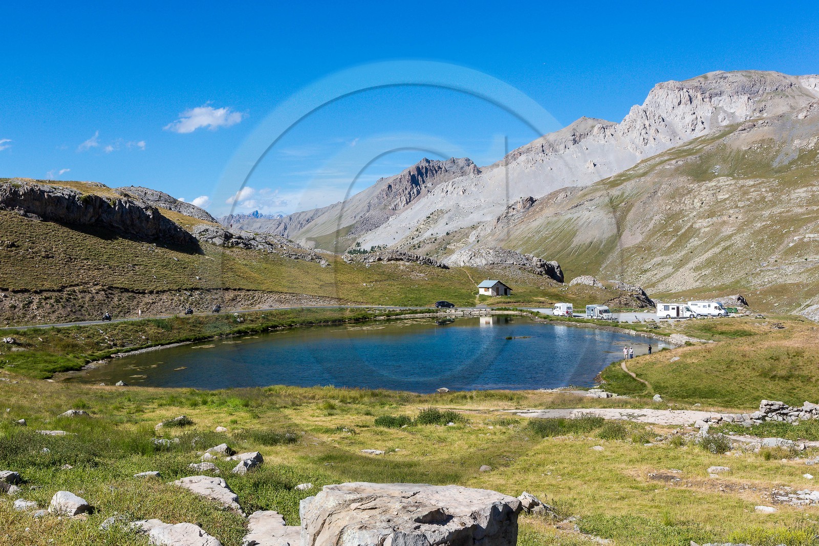 Jausiers, Col de la Bonette , Lac des Essaupres