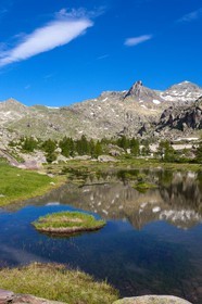 Lac Long Inférieur, Cime des Merveilles et Mont du Grand Capelet