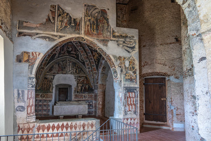 Valle Maira, Villar San Costanzo, chapelle de San Giorgio