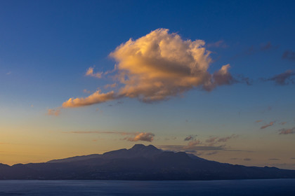 La Soufrière, volcan actif de la Guadeloupe