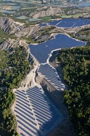 La plus grande centrale solaire photovoltaïque de France