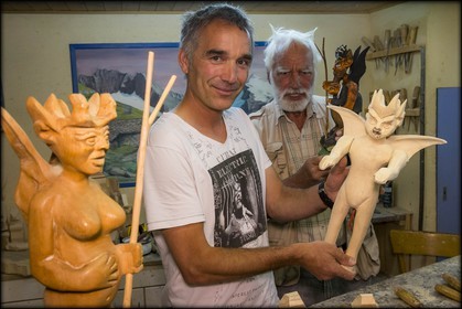 Atelier du Chapoteur, Fabrice et Georges Personnaz, sculpteurs