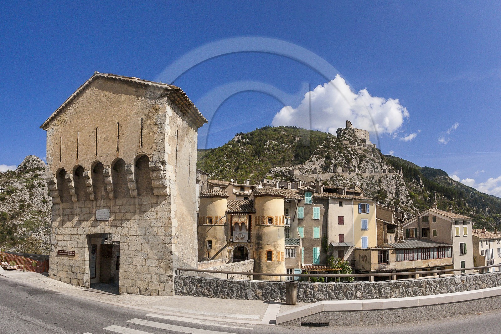 Entrevaux, cité médiévale, cité Vauban