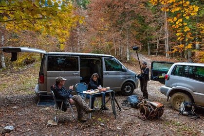 Making of du film La vallée des loups