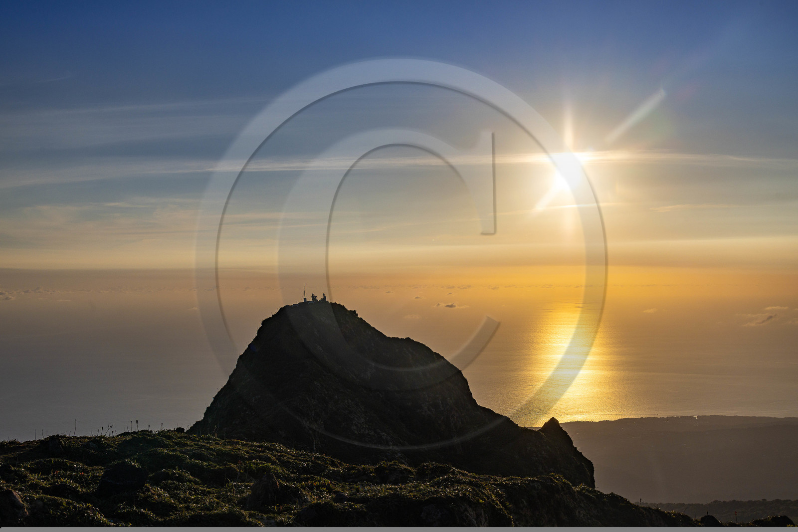 La Soufrière, volcan actif de la Guadeloupe