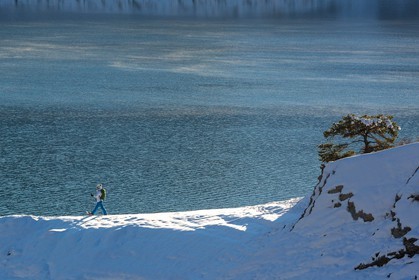 Lac de Serre-Ponçon, vallée de l'Ubaye