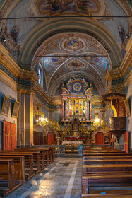 Celle di Macra, Chiesa di San Giovanni Battista