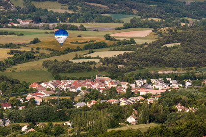 La Bâtie Neuve, vol en montgolfière