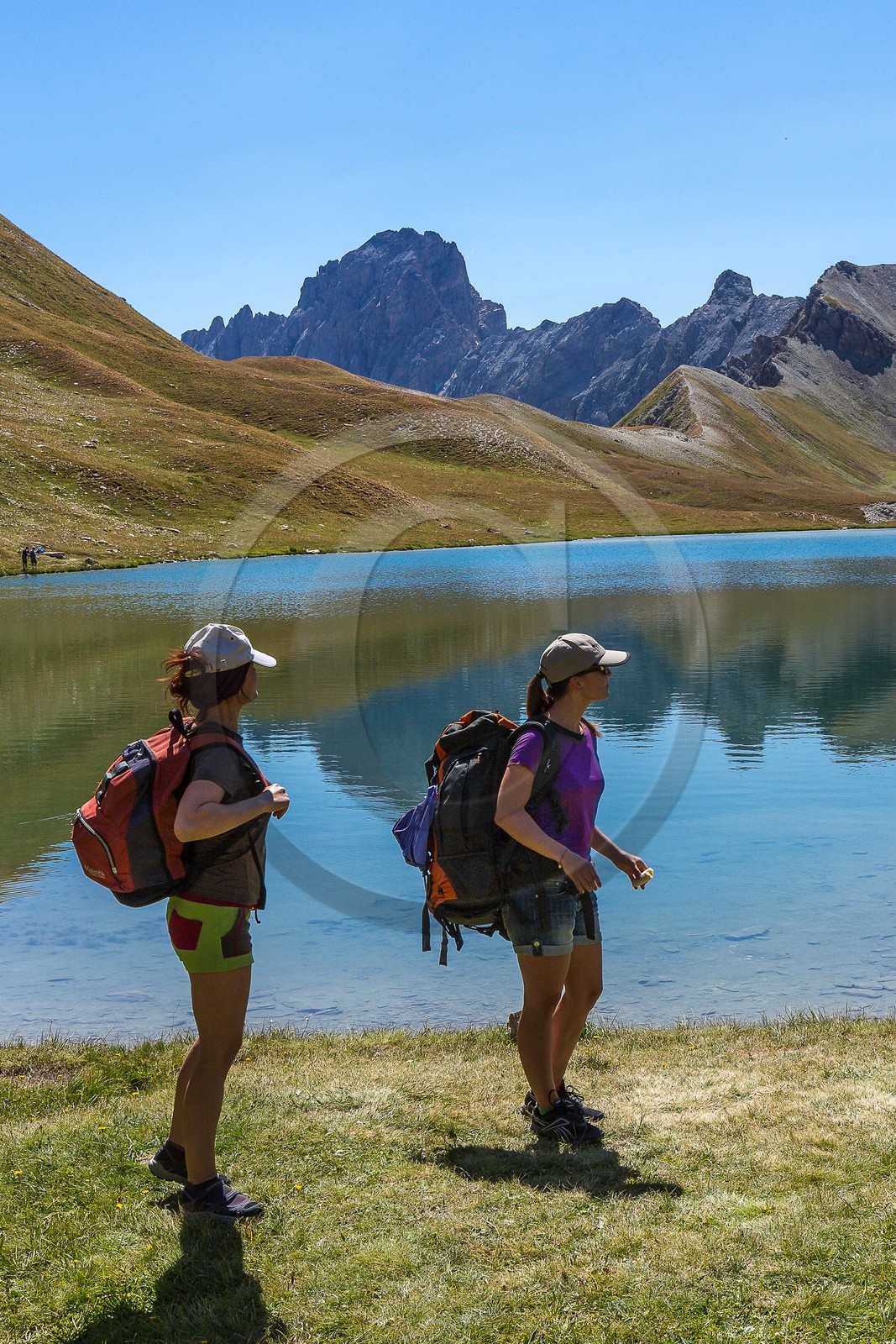 Lac de la Reculaye (alt. 2503 m) et la Tête de Villadel (2728m)