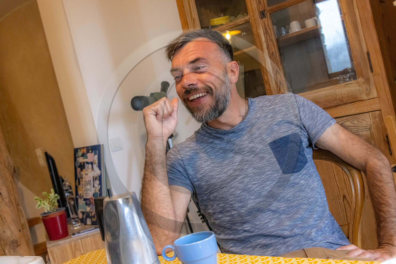 Claret, Cyril Cayre, accompagnateur en moyenne montagne