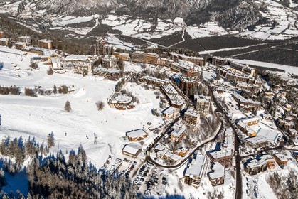 Uvernet-Fours, station de ski de Praloup