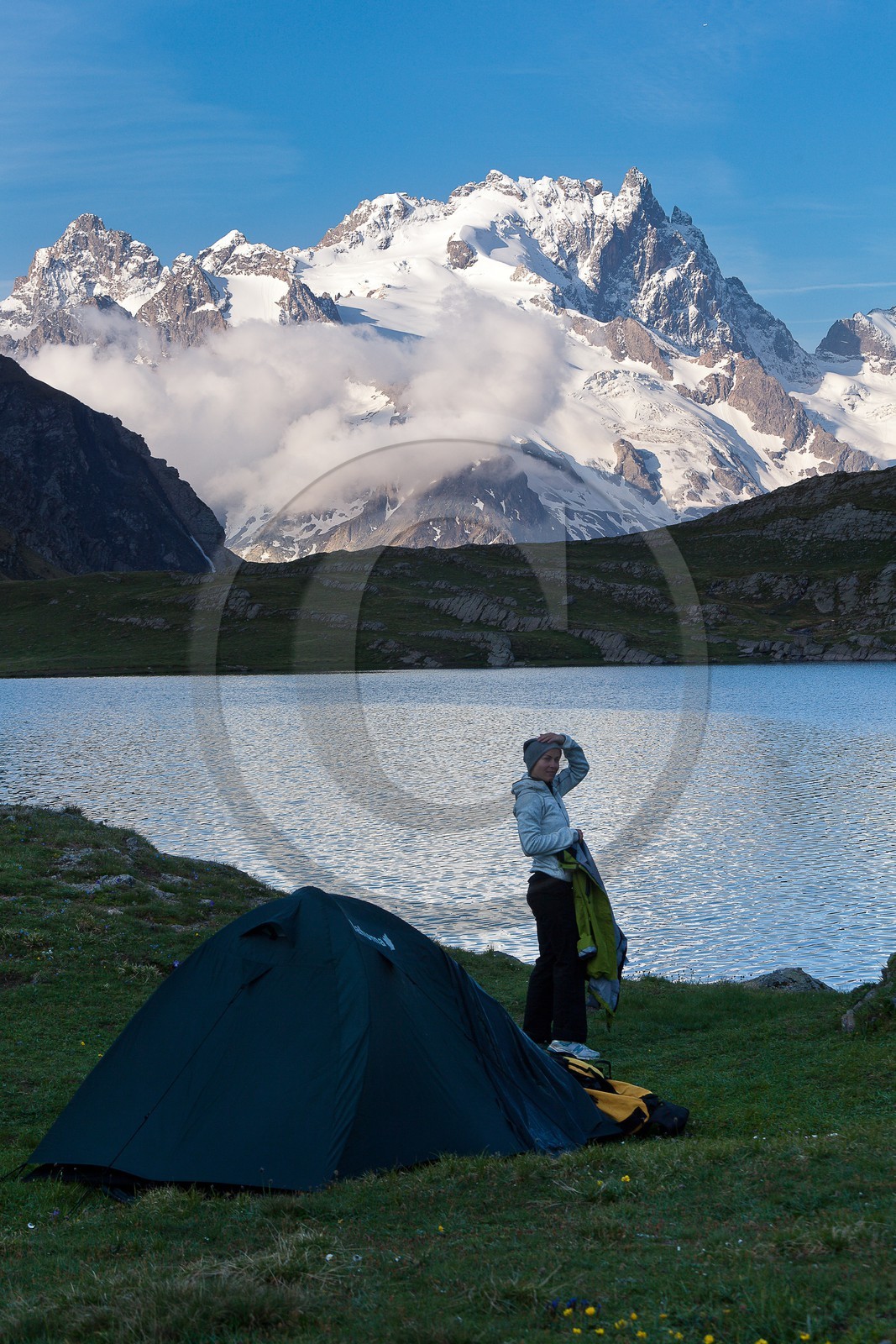 Bivouac au lac du Goléon