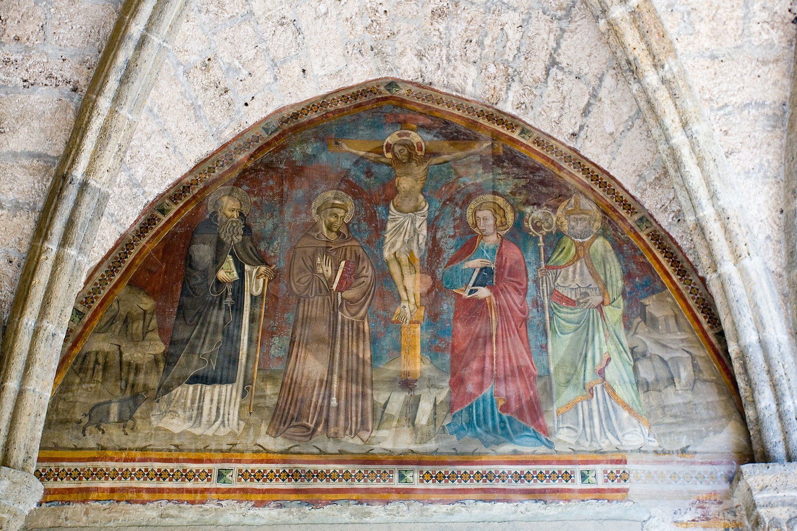 Embrun, Peintures Plafond de l'office du tourisme