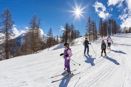 La Condamine-Châtelard, station de ski Saint-Anne La Condamine, ski famille