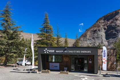 Barrage de Serre-Ponçon, usine hydroélectrique EDF