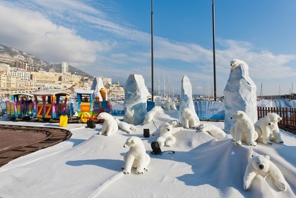 Monaco, exposition de Bertrand Bodin Délices de gel