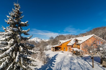 Vallée du Champsaur, Chambre et table d'hôtes La Bonne Terre