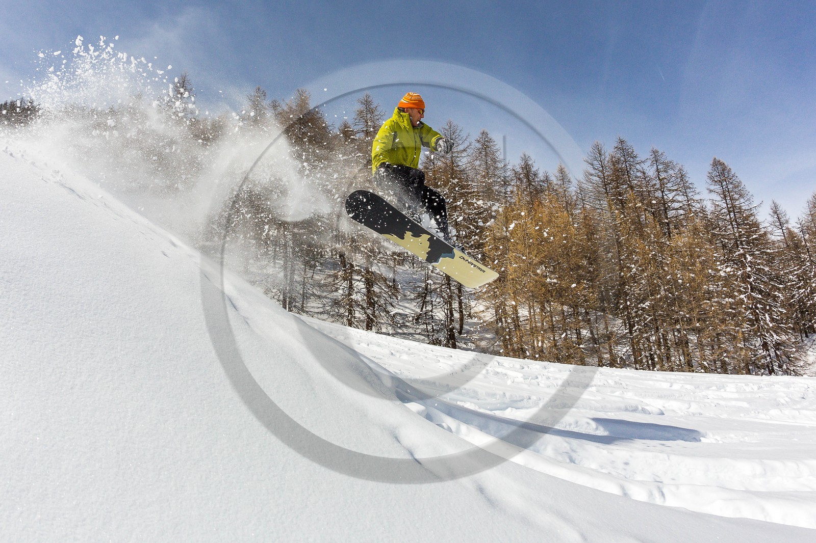 Crévoux, surf des neige, snowboard