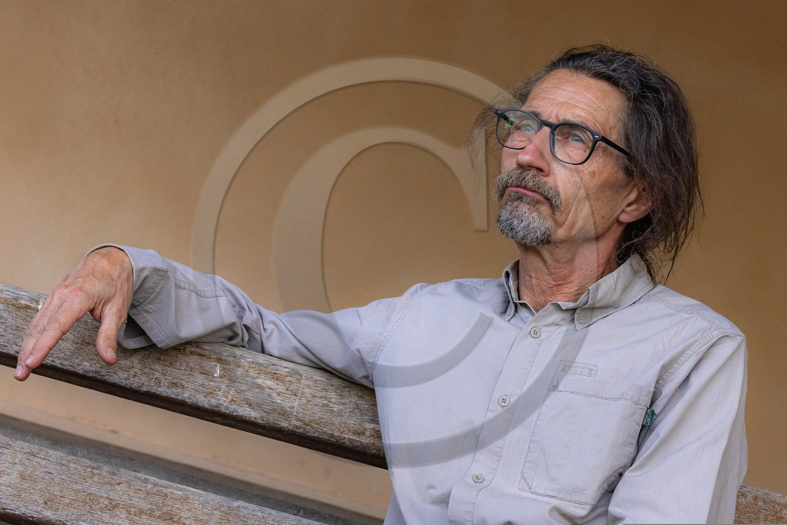 Régis Rioton, maire de Bayons