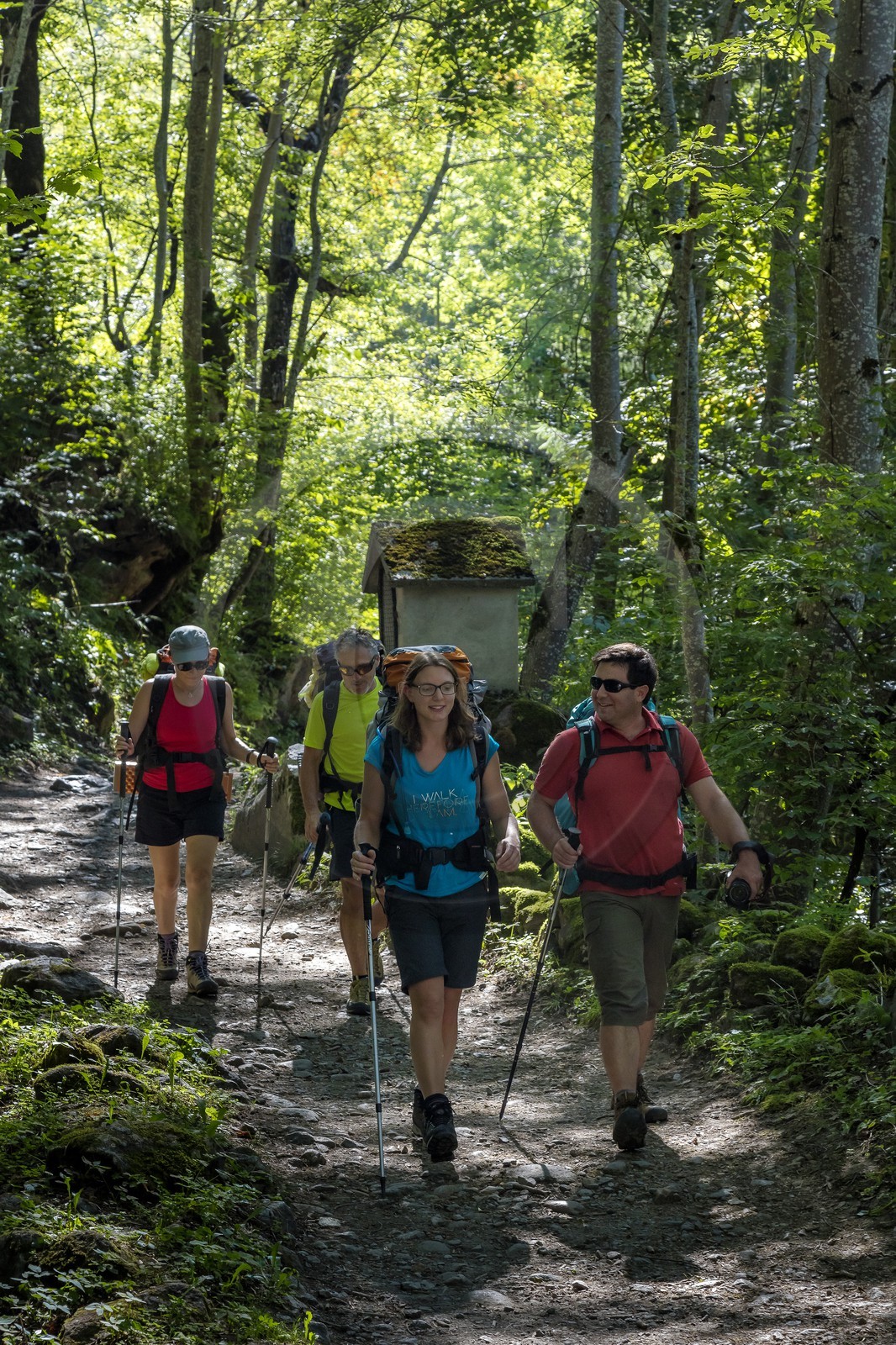 Randonnée pédestre sur le GR54