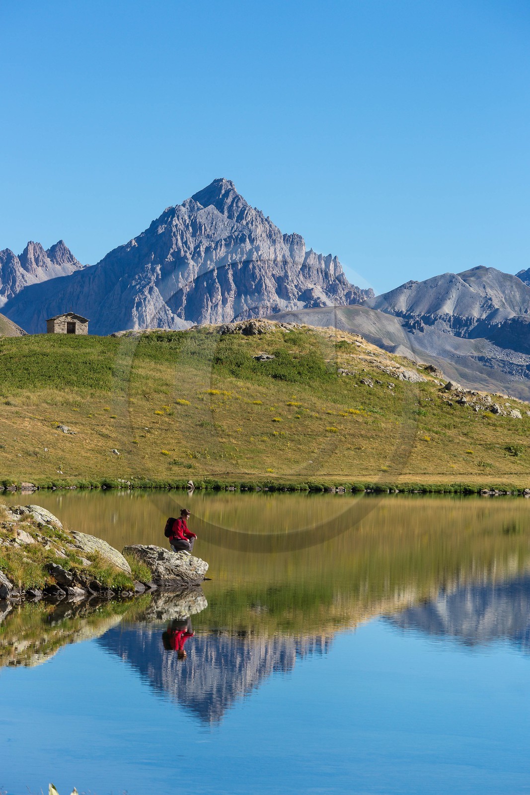 col de Larche, Lac du Lauzanier