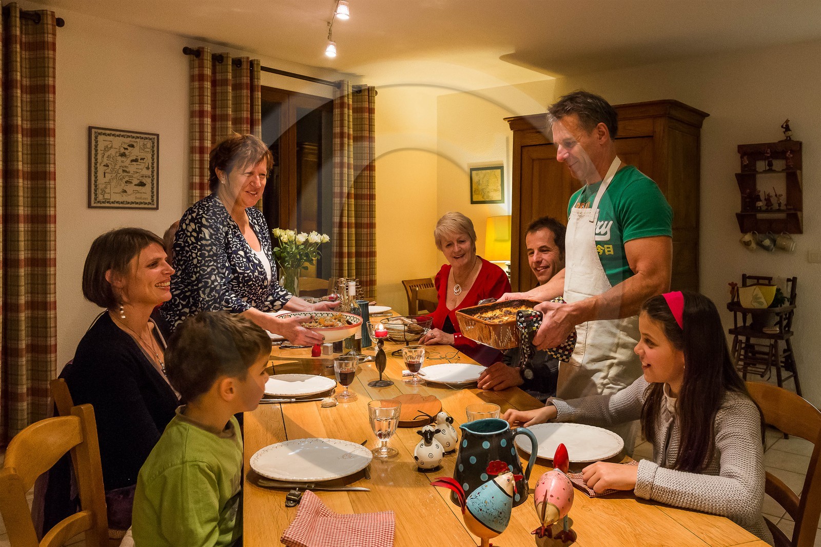 Saint-Bonnet-en-Champsaur, Chambres et table d'hôtes La Combe Fleurie