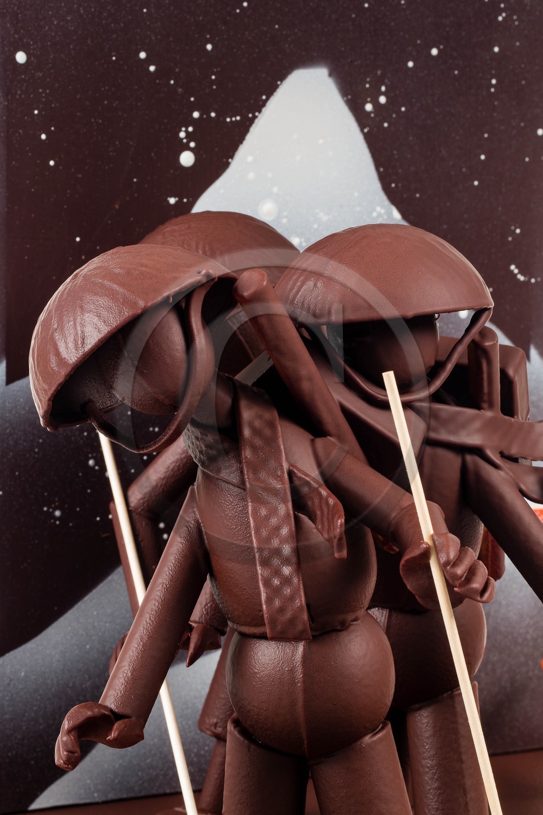 Exposition Influences, Petite histoire de l'art en chocolat par Luc Eyriey