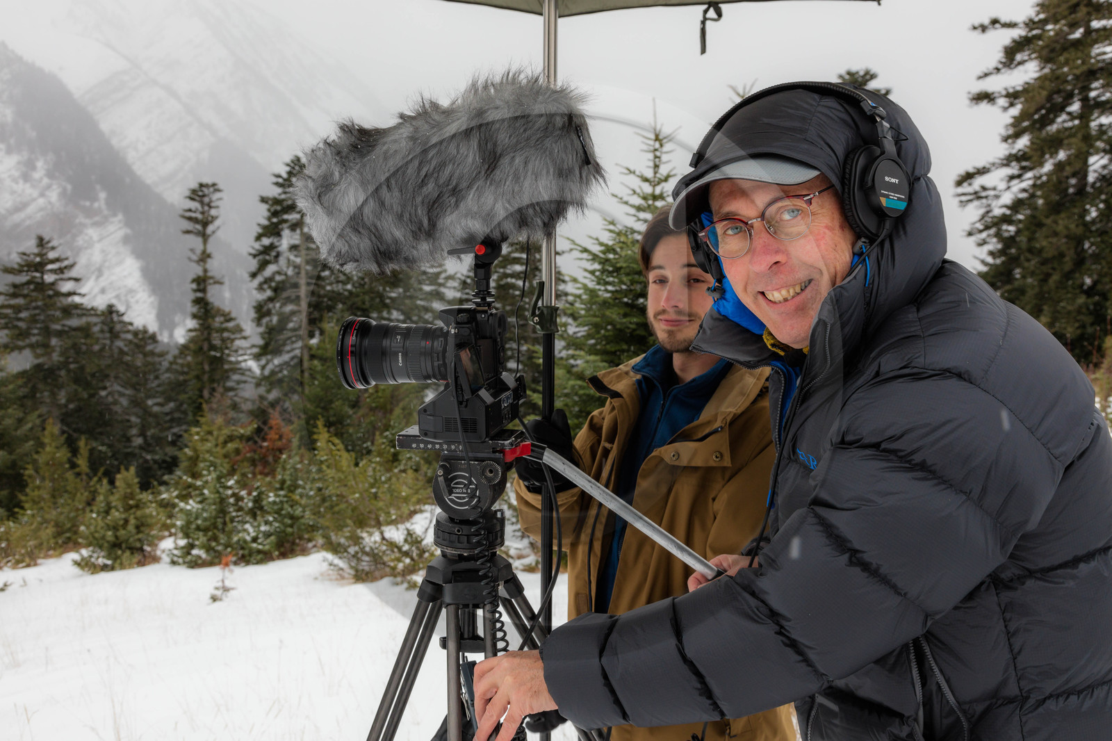 Making of du film La vallée des loups