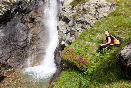 Randonnée à la cascade