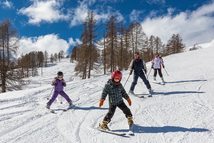 La Condamine-Châtelard, station de ski Saint-Anne La Condamine, ski famille