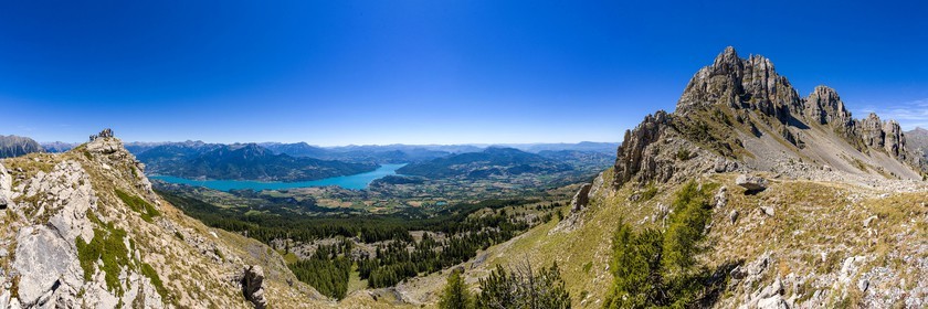 Pays de Serre-Ponçon, Réallon et les Aiguilles de Chabrières