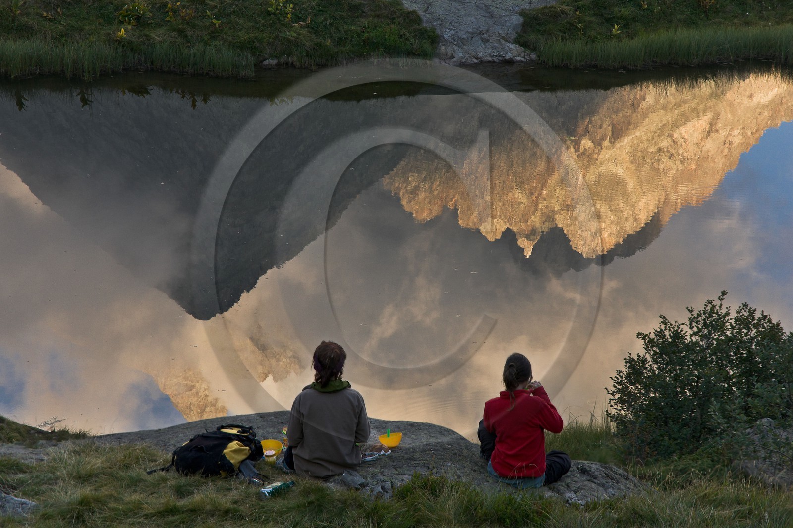 Bivouac au lac du Lauzon