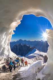 Géomorphologie à l'Aiguille du Midi