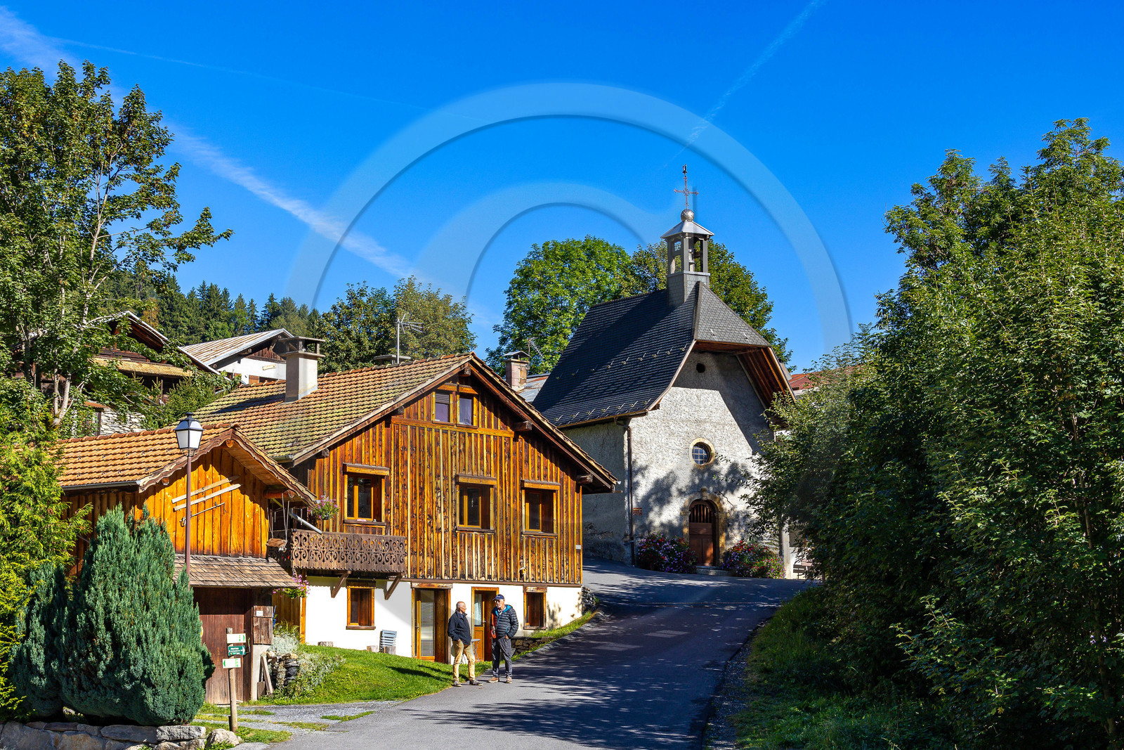 Les Contamines-Montjoie , chapelle du Baptieu