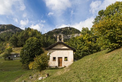 Vallée de la Tinée, Roubion,  hameau de Vignols
