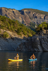 Yoga sur paddle, Serre-Ponçon Aloha