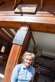 Refuge de Vallonpierre, Myriam Besson, gardienne