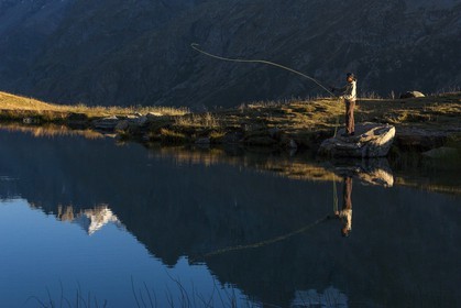 Pêche à la mouche au Lac du Pontet et la Meije