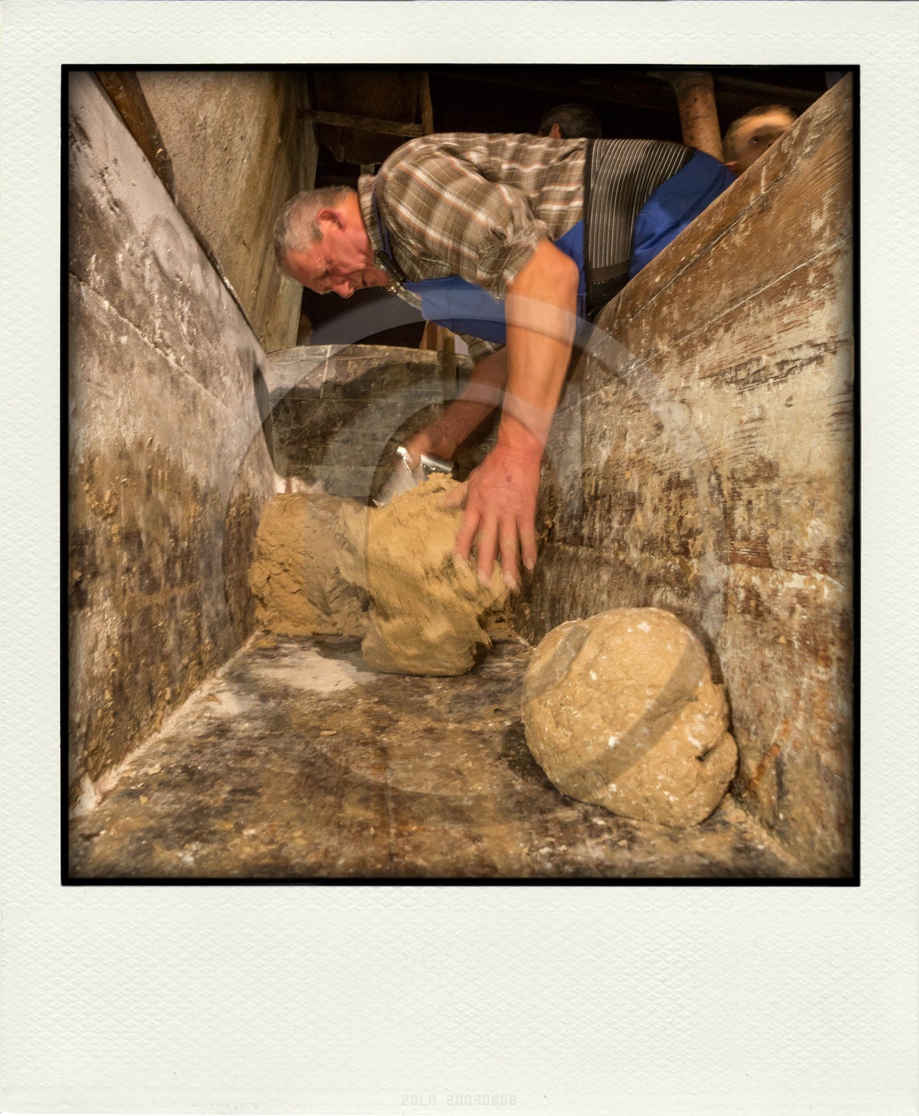 Village de Villar-d'Arène, fête du pain bouilli ou pain noir, Maurice Rousset, fourniron