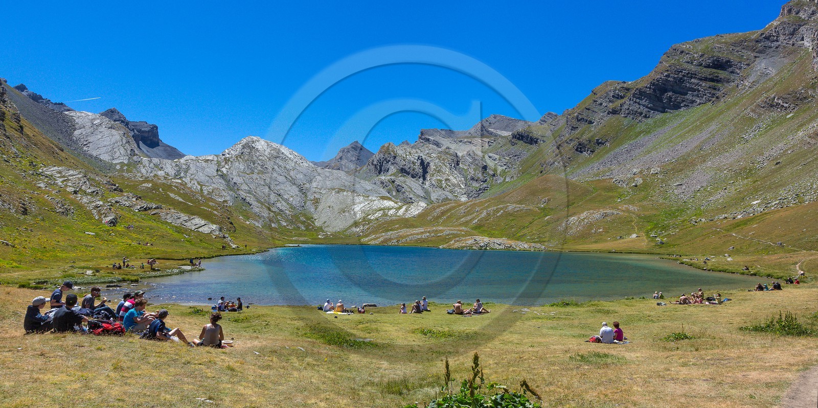 col de Larche, Lac du Lauzanier